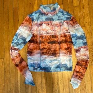 NWOT Wild Fable Sheer Top XS